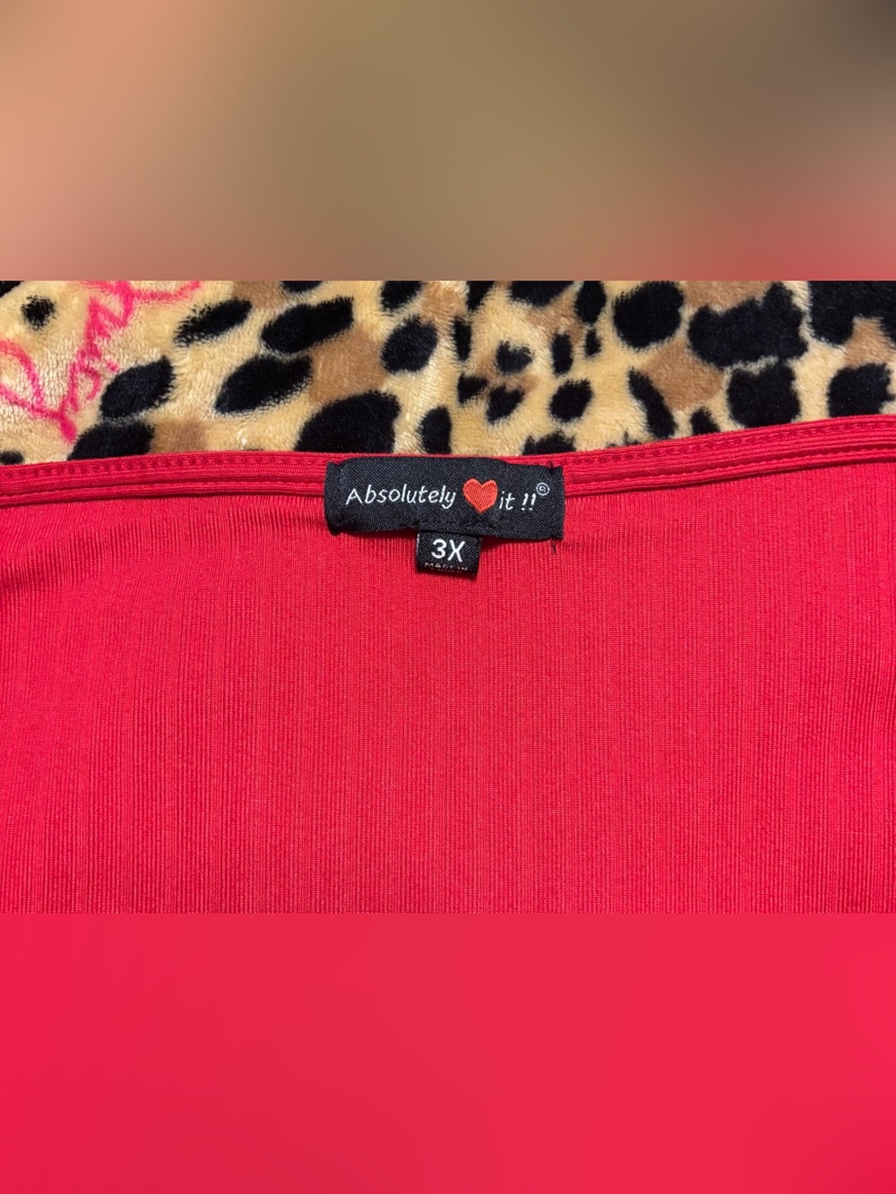 Absolutely Red Ribbed Slip Dress - Picture 5 of 5